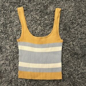 Stripped tank top
